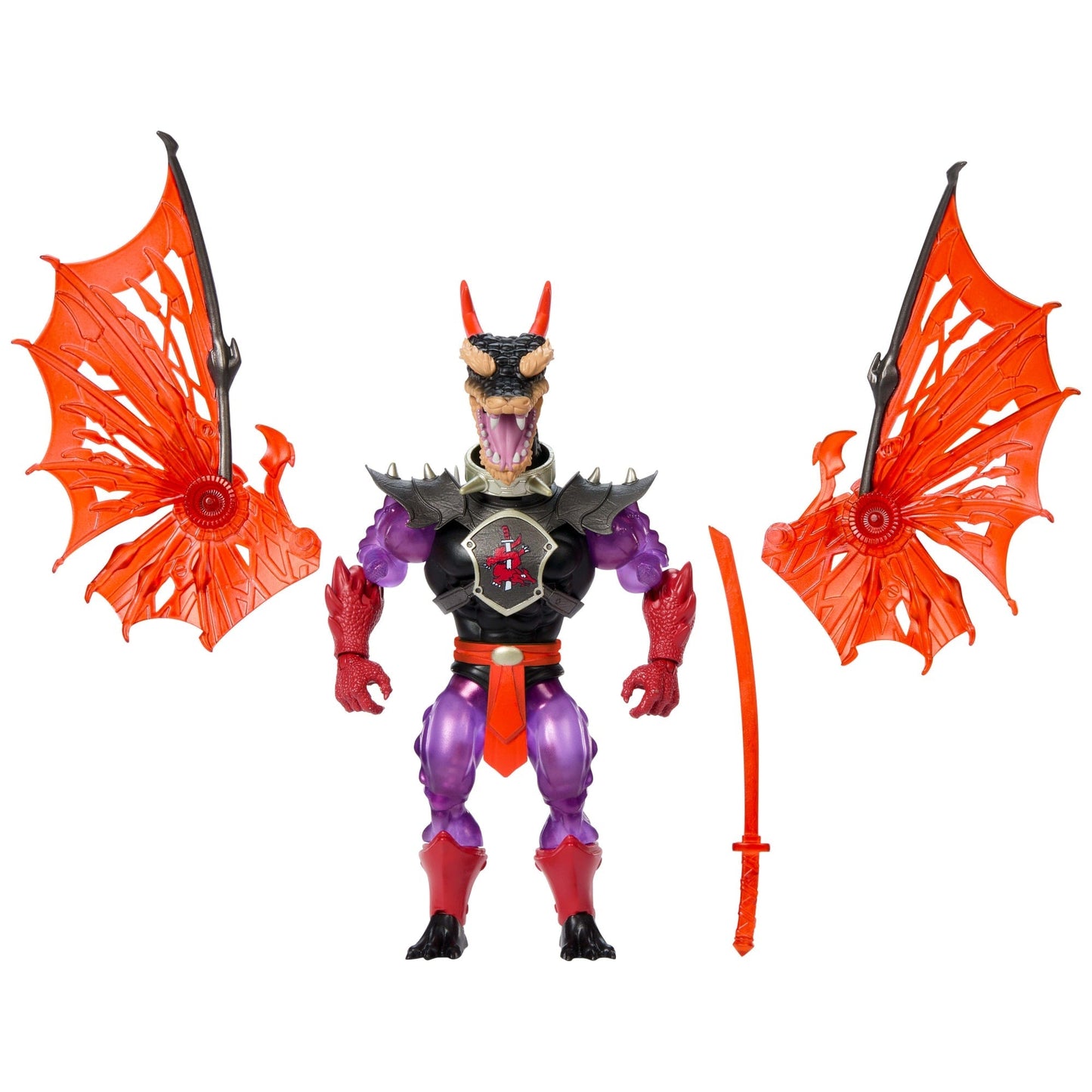Masters of the Universe Turtles of Grayskull Figura de Acción Mutated Ninjor de 5.5 pulgadas