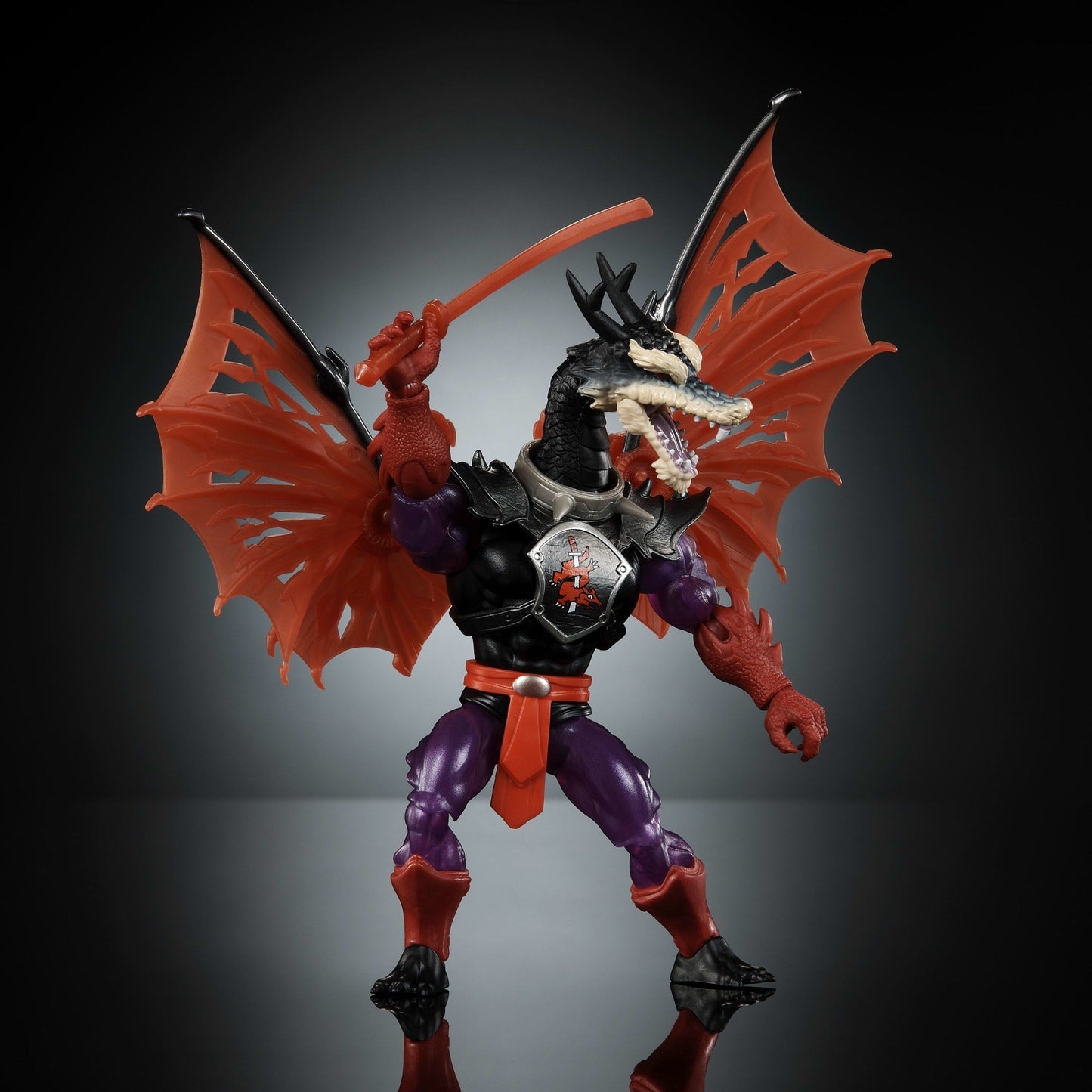 Masters of the Universe Turtles of Grayskull Figura de Acción Mutated Ninjor de 5.5 pulgadas