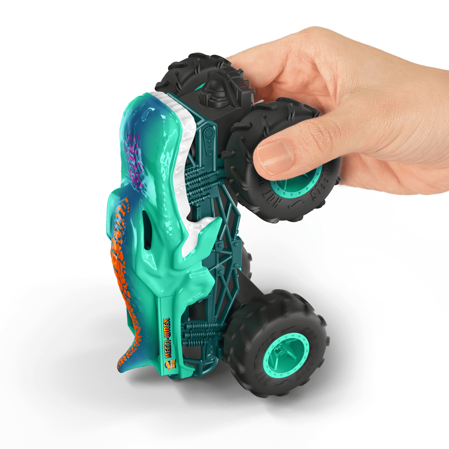 Hot Wheels Monster Trucks Vehículo a Control Remoto Mega Wrex Escala 1:24