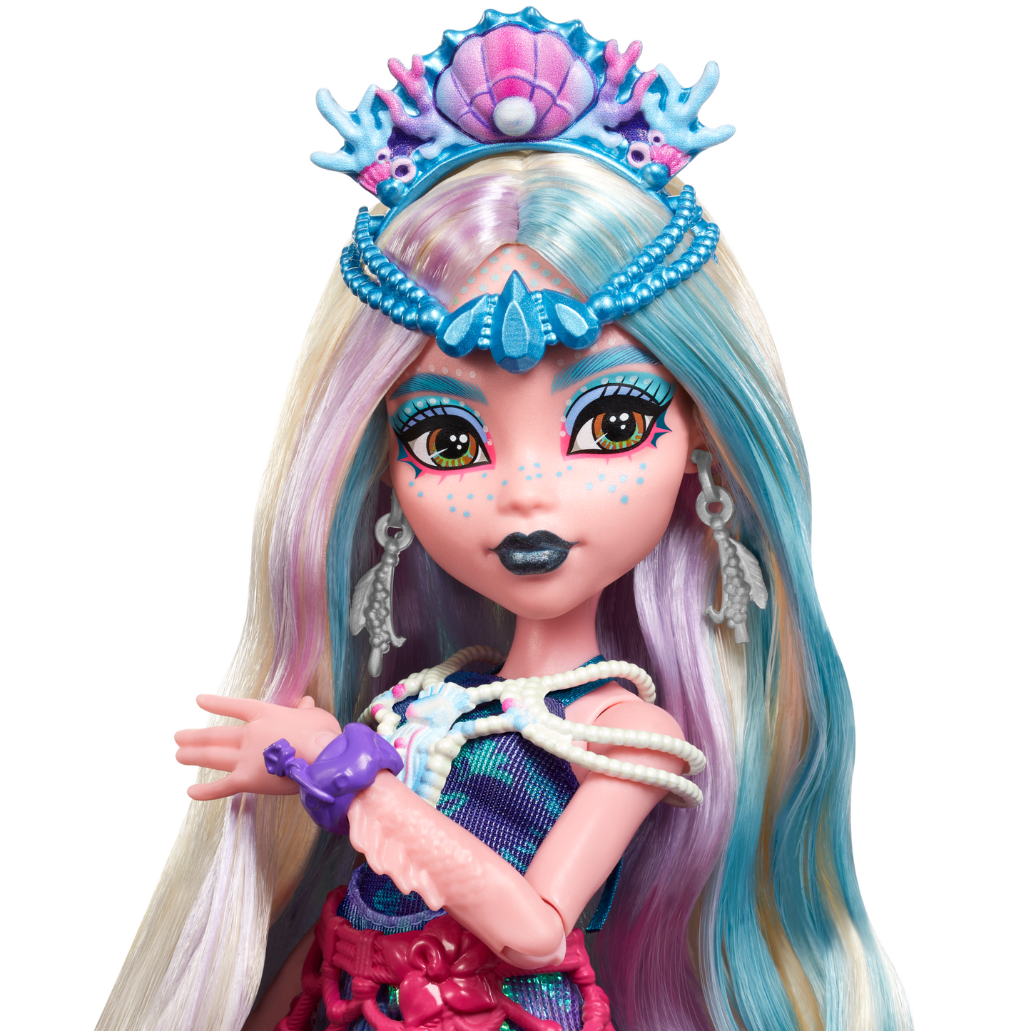 Monster High Monster Fest Lagoona Blue Fashion Doll With Festival Outfit, Band Poster And Accessories