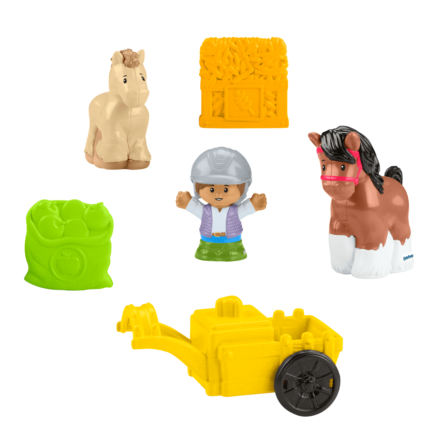 Fisher-Price-Little People-L’Écurie des Joyeux Chevaux Avec 6Éléments