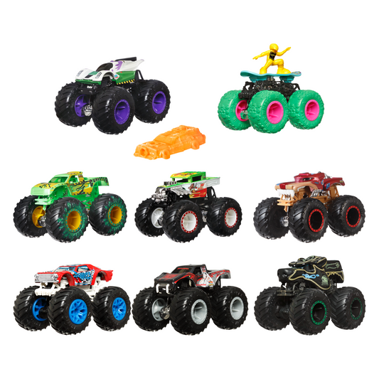 Hot Wheels Monster Trucks Vehículo de Juguete Auto Sorpresa Escala 1:64