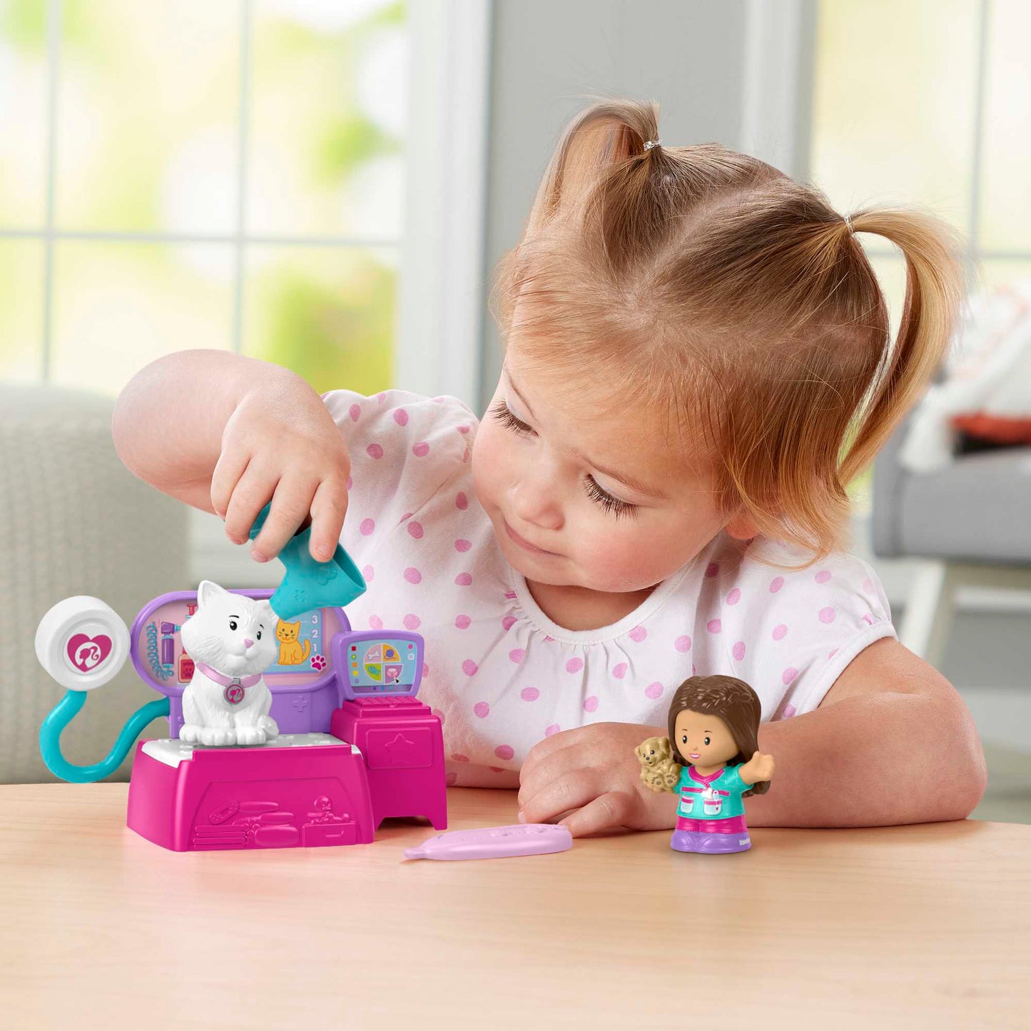Fisher - Price  Little People  Barbie  Coffret de Jeu  Vétérinaire