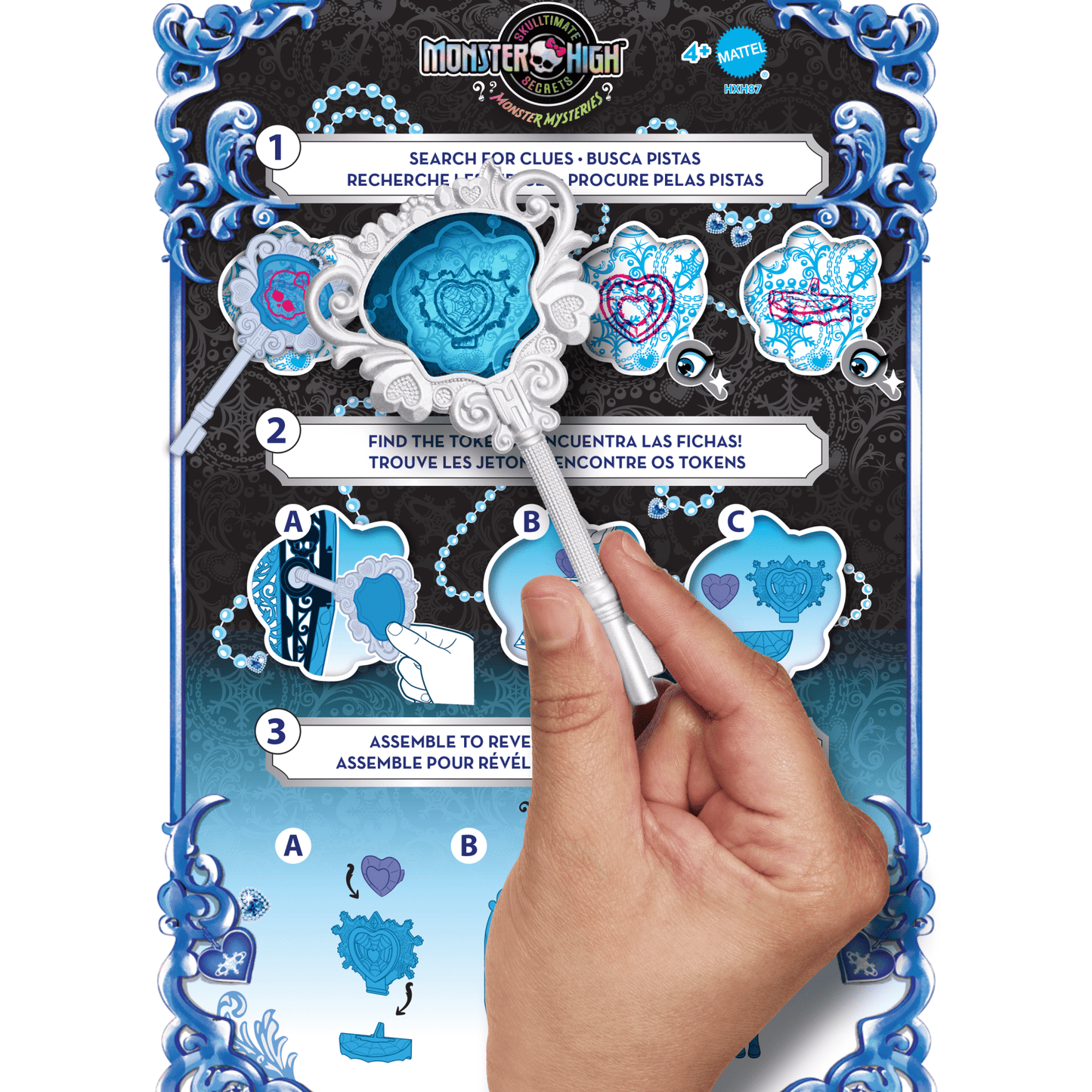 Monster High Monstrueux Secrets Abbey Bominable Coffret