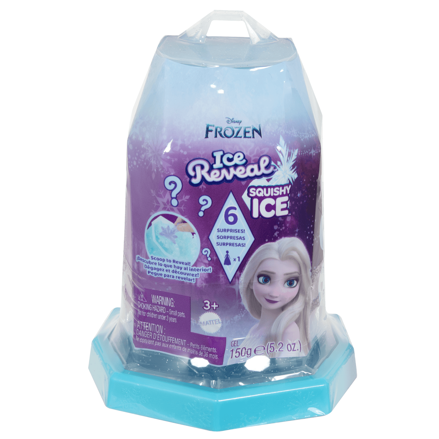 Disney Frozen Ice Reveal Surprise Small Doll With Gel, Character Friend & Accessories (Dolls May Vary)