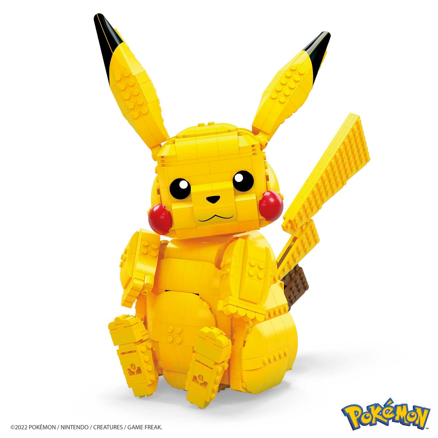 MEGA Pokémon Juguete de Construcción Jumbo Pikachu