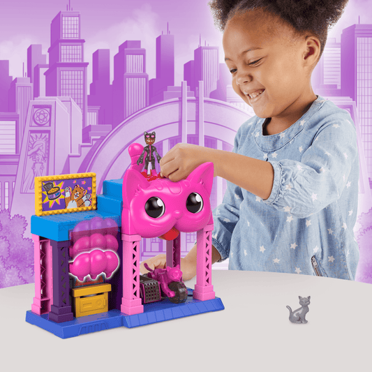 Imaginext Dc Super Friends Maison de Jeu de Catwoman, Figurine, Acc.