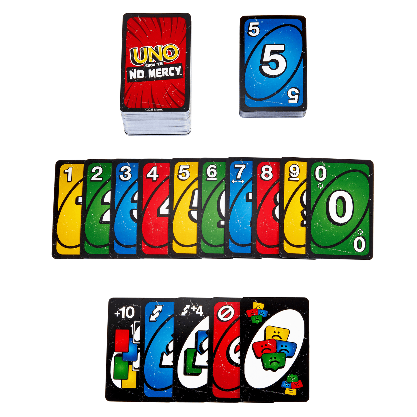 Uno Show ‘Em No Mercy  Jeu de Cartes Pour enfants et Adultes