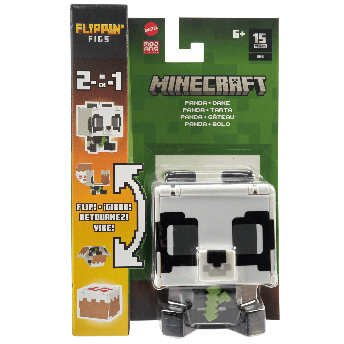 Minecraft Flippin’ Figs Collection de Figurines Échelle de 9,53Cm