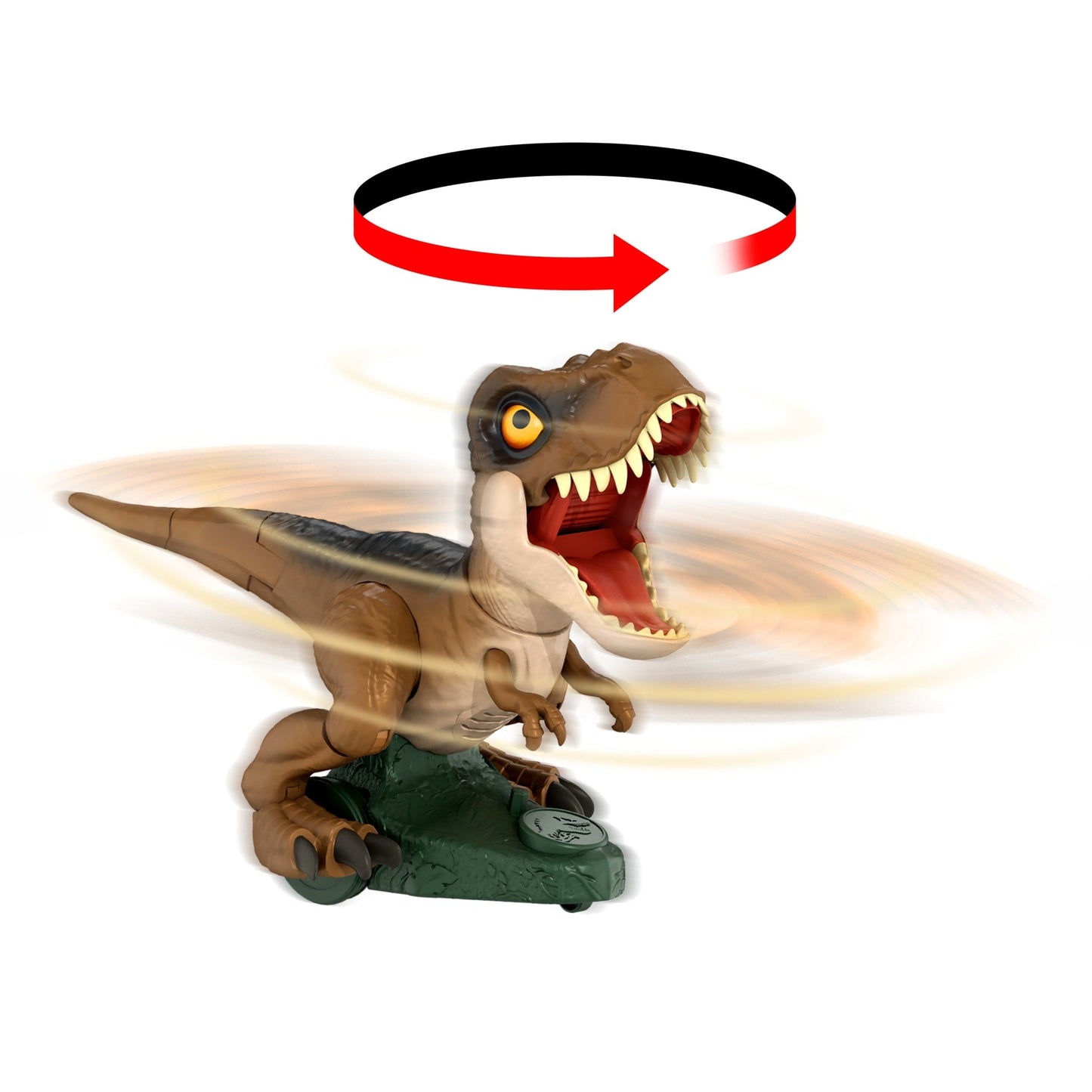 Jurassic World Figura de Acción T. Rex Furia Rugiente con Control Remoto