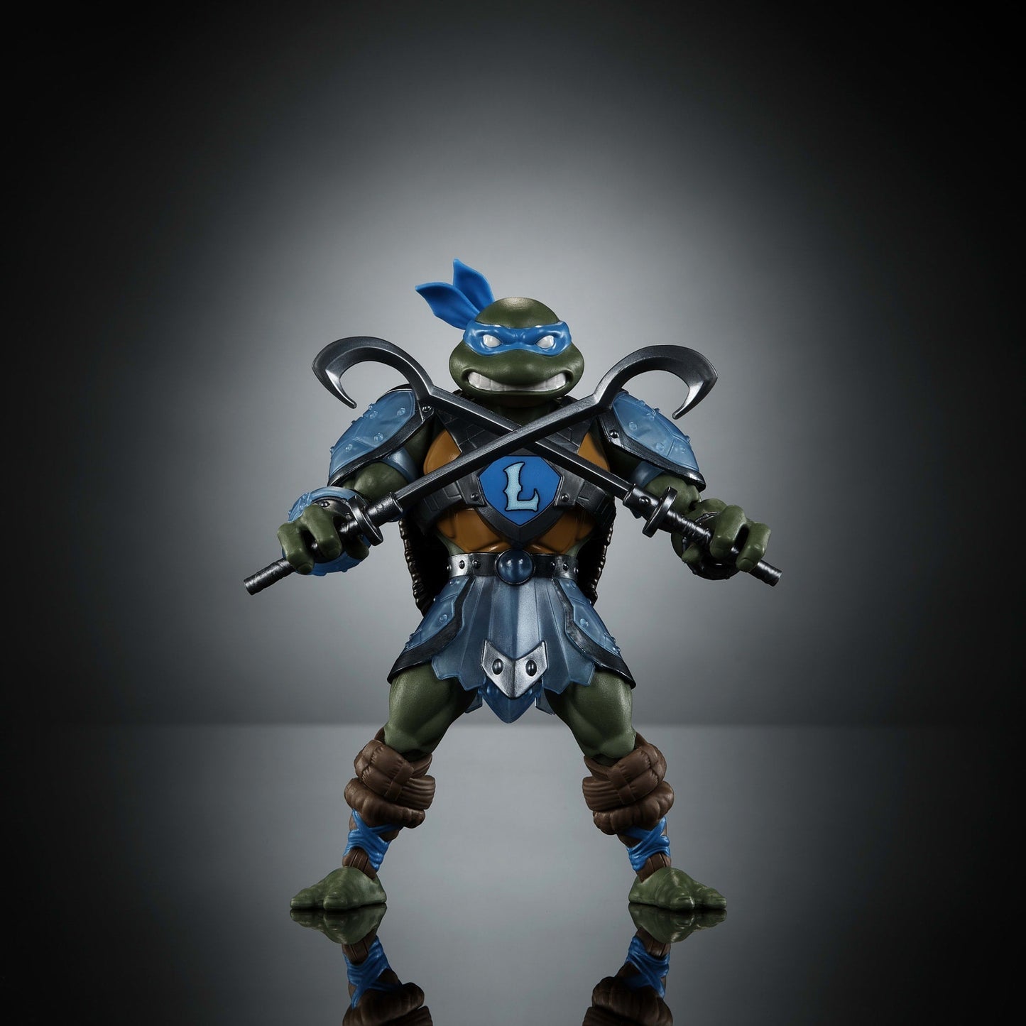 Masters of the Universe Turtles of Grayskull Figura de Acción Leonardo de 5.5 pulgadas