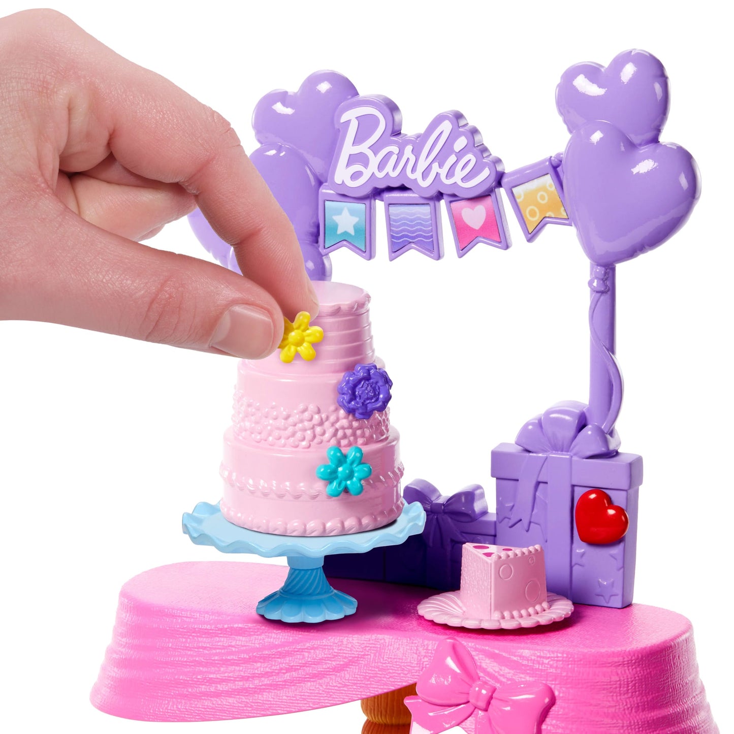 Barbie-Fête D’Anniversaire Barbie World-Coffret  Avec Accessoires