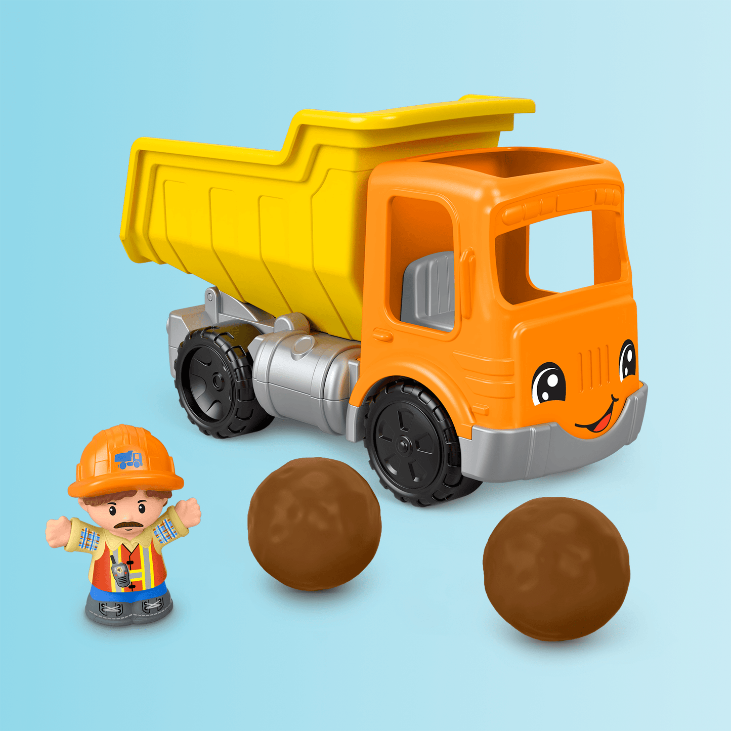 Fisher-Price  Little People  Camion à Benne Travail en Équipe