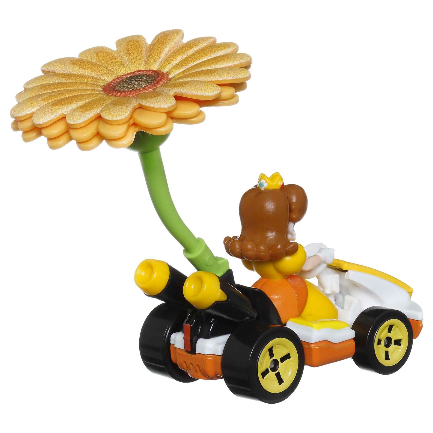Hot Wheels Mario Kart Veículo de Brinquedo Princesa Dasiy Padrão Kart com Flower Glider