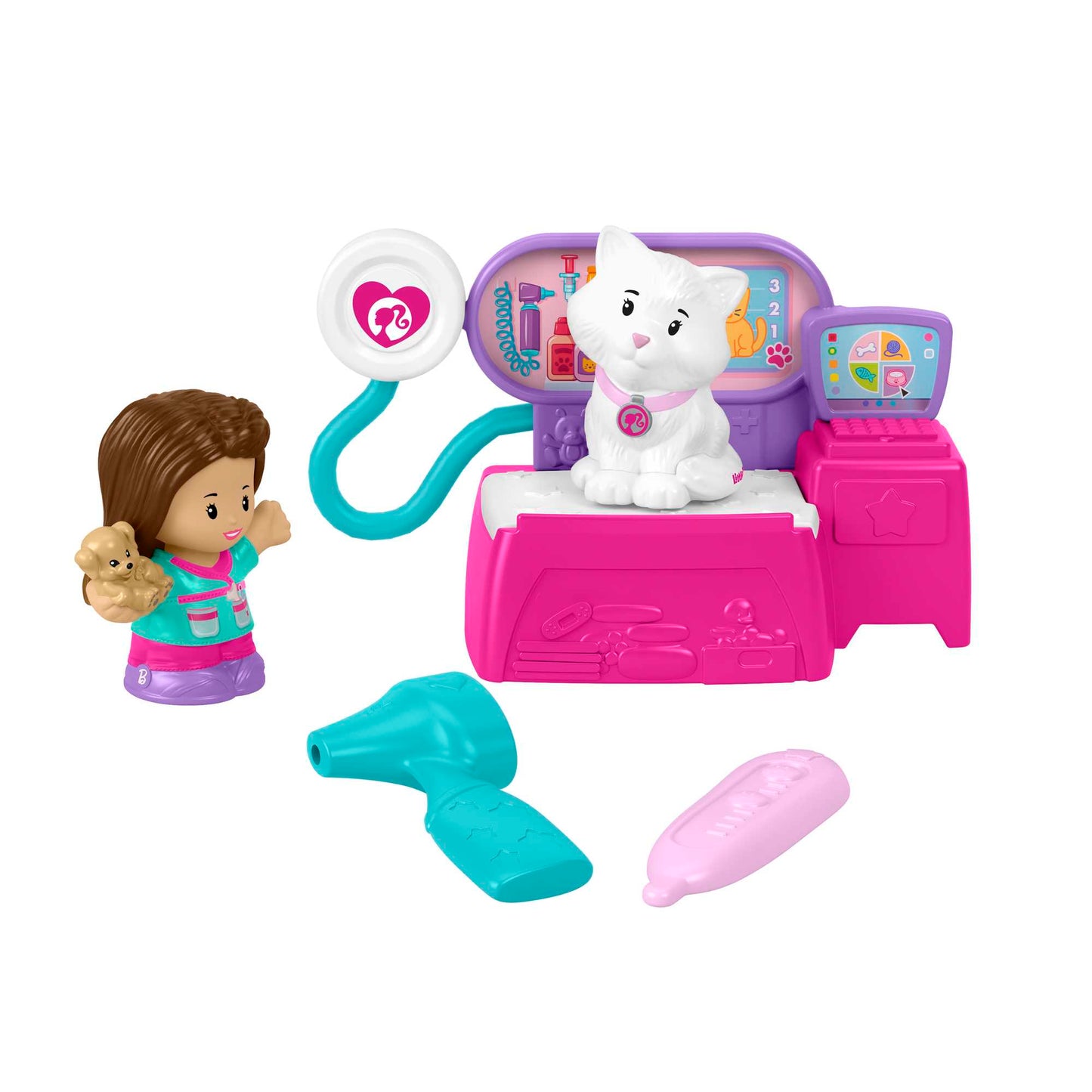 Fisher - Price  Little People  Barbie  Coffret de Jeu  Vétérinaire