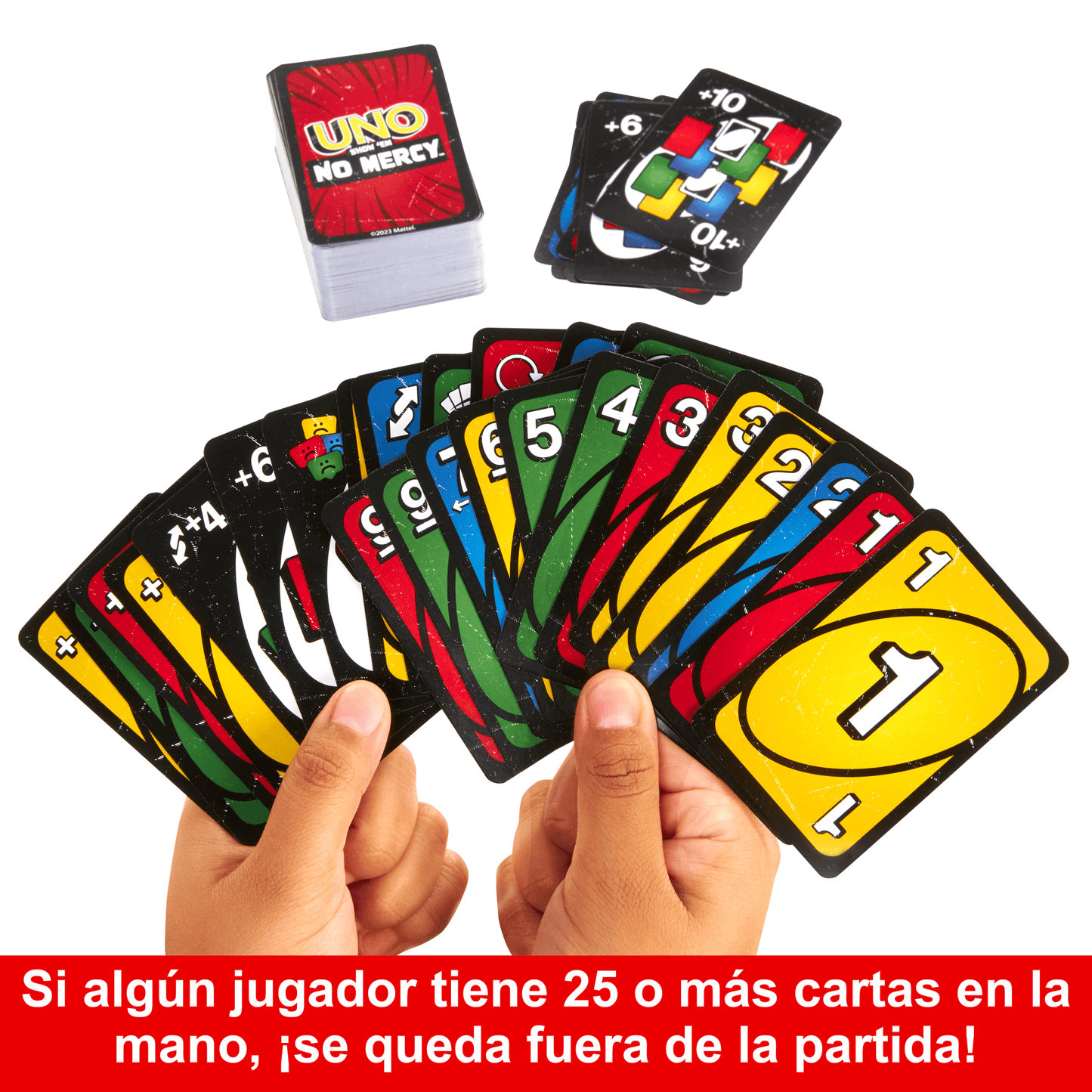 UNO Juego de Cartas No Mercy