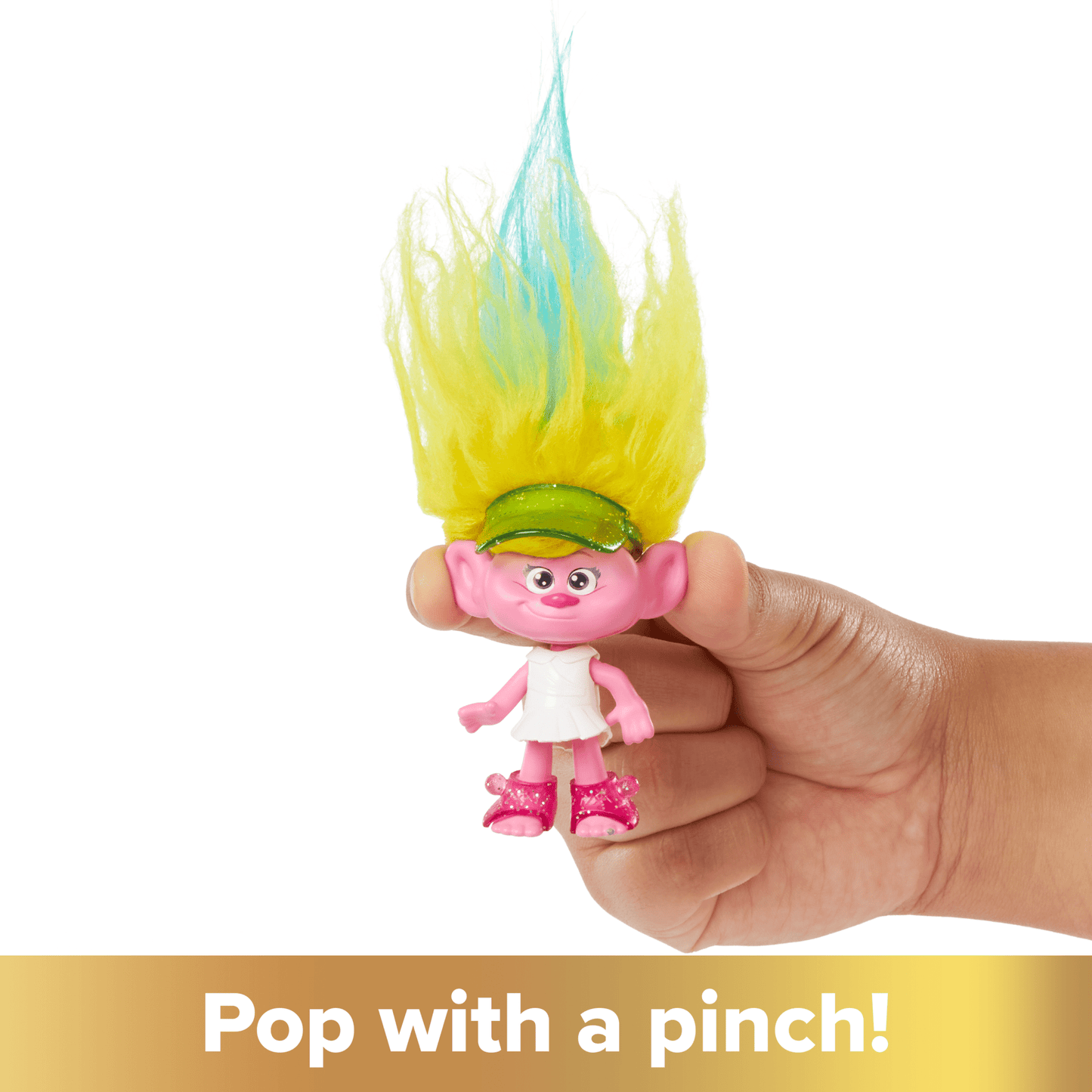 Dreamworks Trolls Band Together Hair Pops Viva Small Doll & Accessories, Toys inspired By The Movie