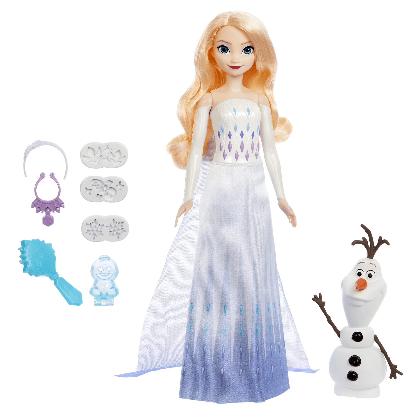 Disney  La Reine des Neiges  Aventures D’Elsa et D’Olaf, 4Tampons