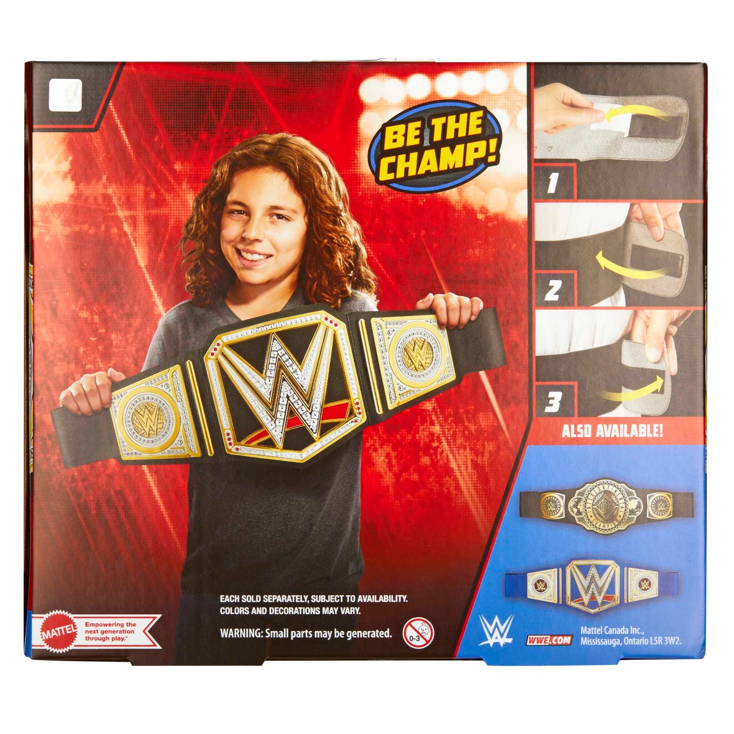 Wwe®  Ceinture de Championnat, Jeux de Rôle