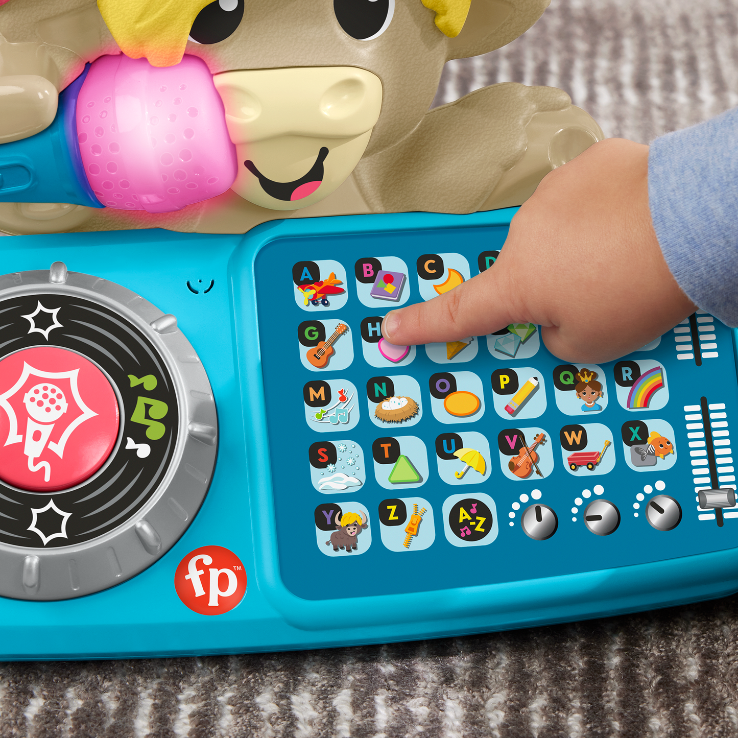 Fisher-Price Juguete para Bebés Escuadrón Musical Búfalo Primeras Palabras