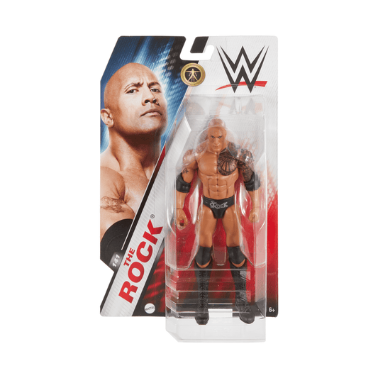 Wwe  Figurine Articulée  15,24Cm (6Po)  The Rock, de Collection