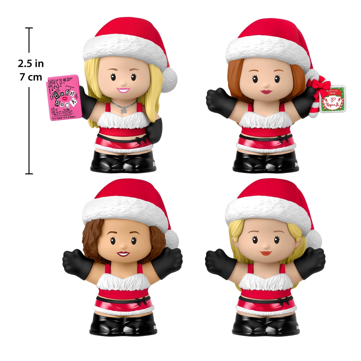Little People Collector Mean Girls Movie Special Edition Holiday Set For Adults & Fans, 4 Figures