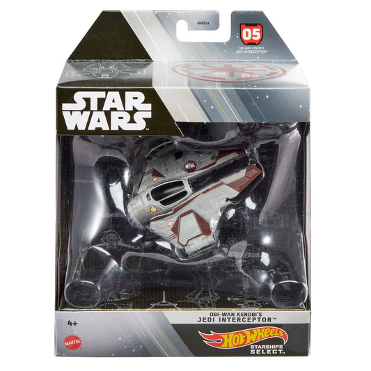 Hot Wheels Character Veículo de brinquedo Interceptor Jedi