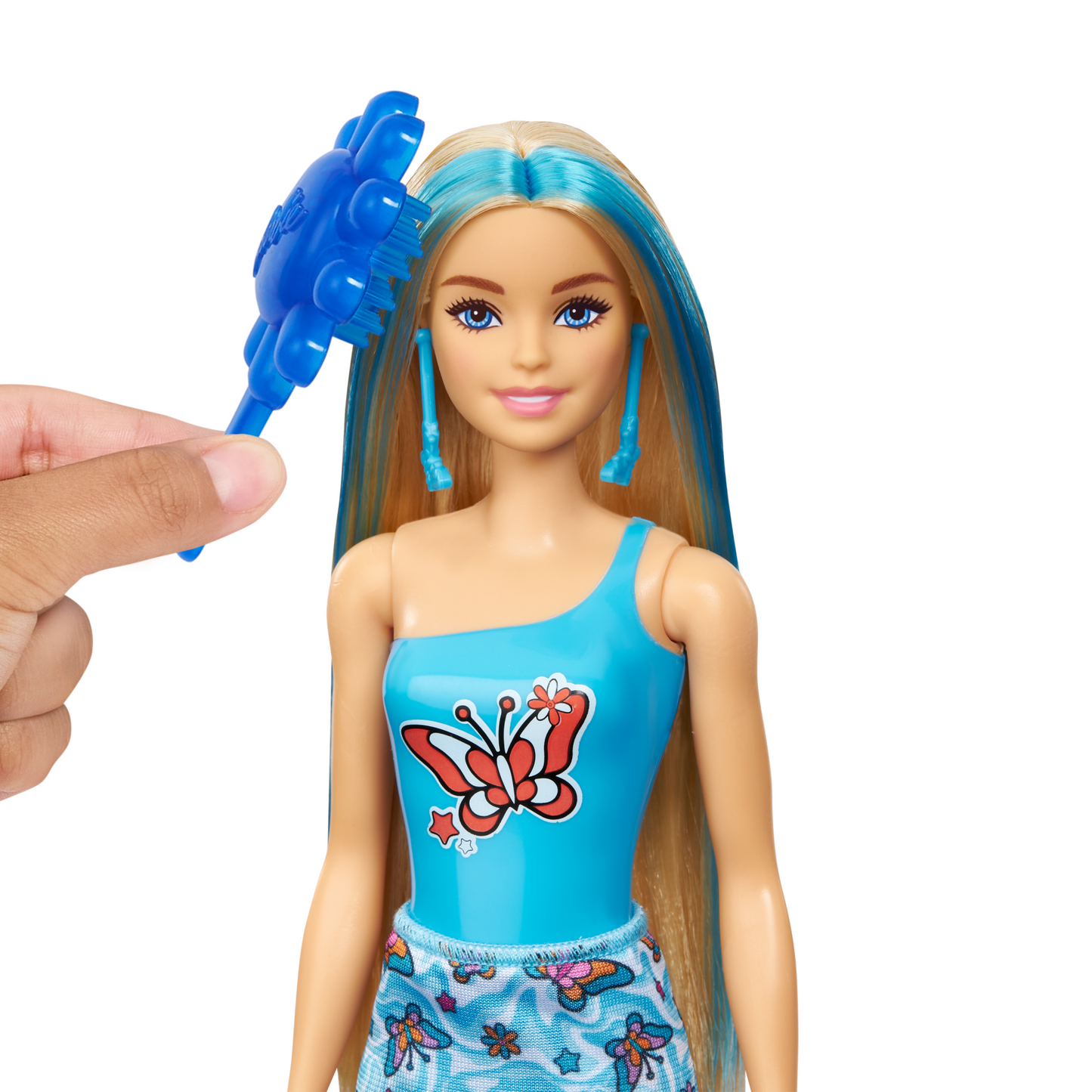 Barbie Color Reveal Série Groovy Poupée et Accessoires, 6 Surprises