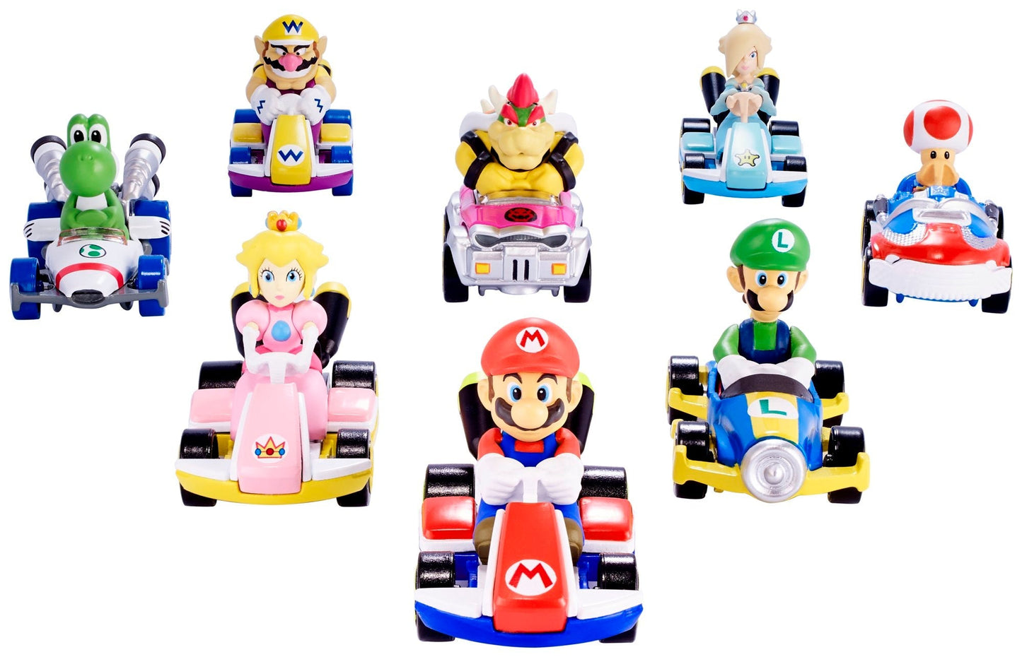 Hot Wheels Mario Kart Vehículo de Juguete Bowser Badwagon