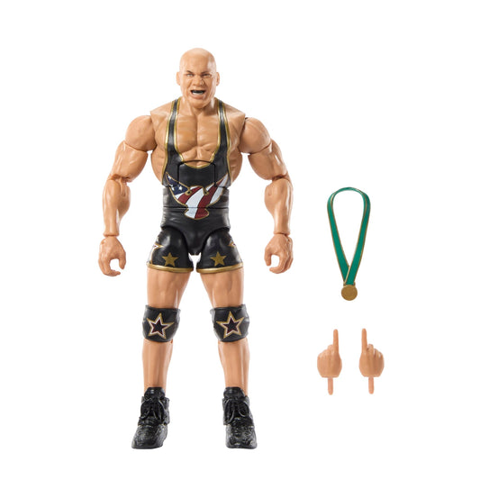 WWE Elite Legends Kurt Angle Action Figure & Accessories, Series 26 Collectible Set, 6-inch