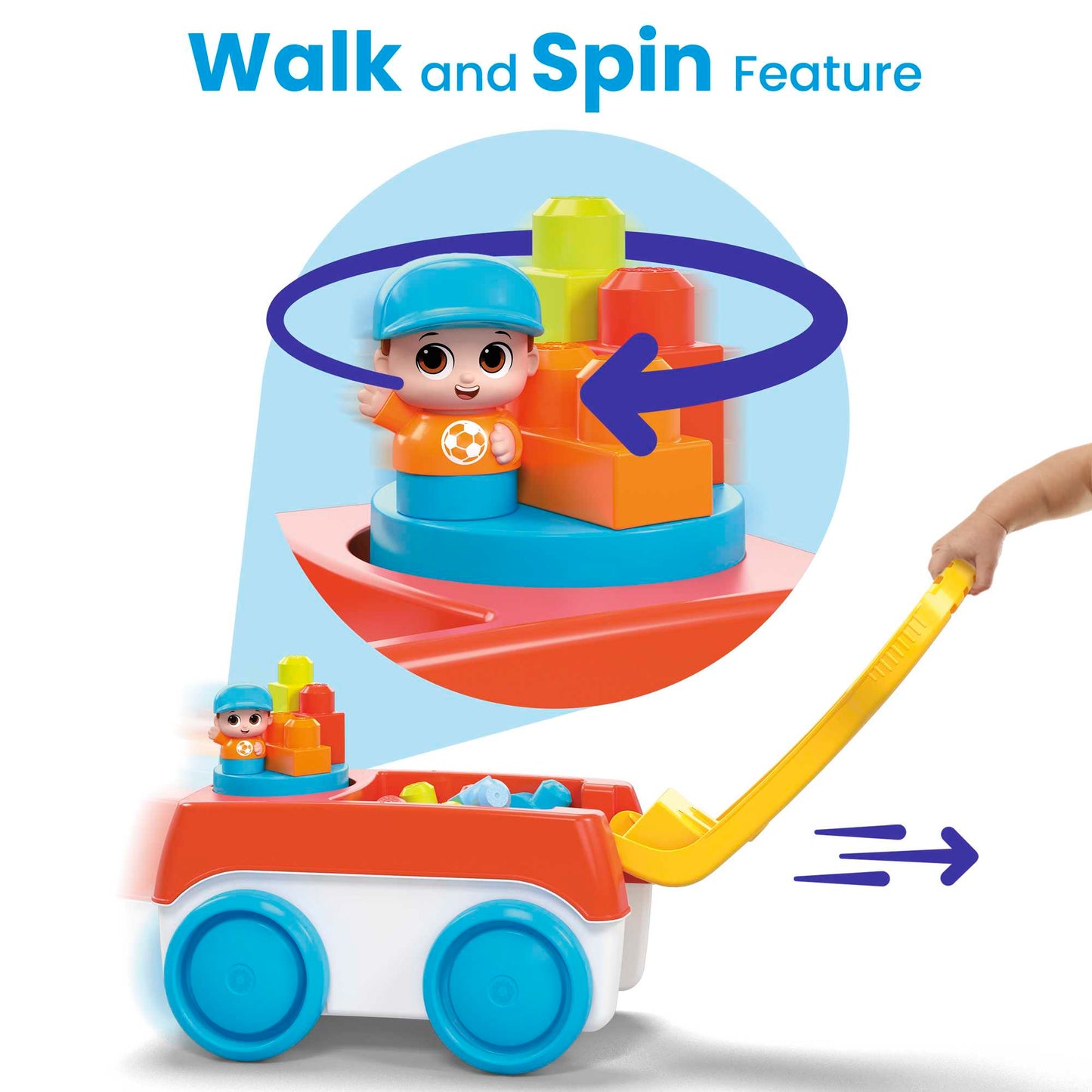 MEGA Bloks Block Spinning Wagon