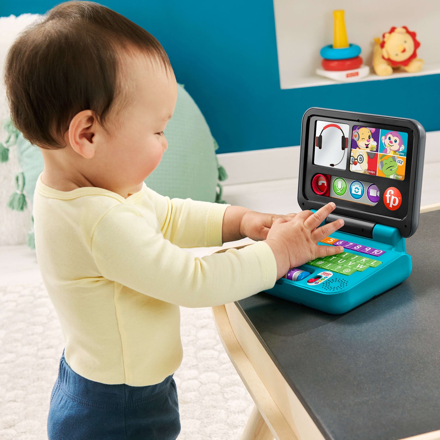 Fisher-Price Rires et Éveil Portable Connectons-Nous