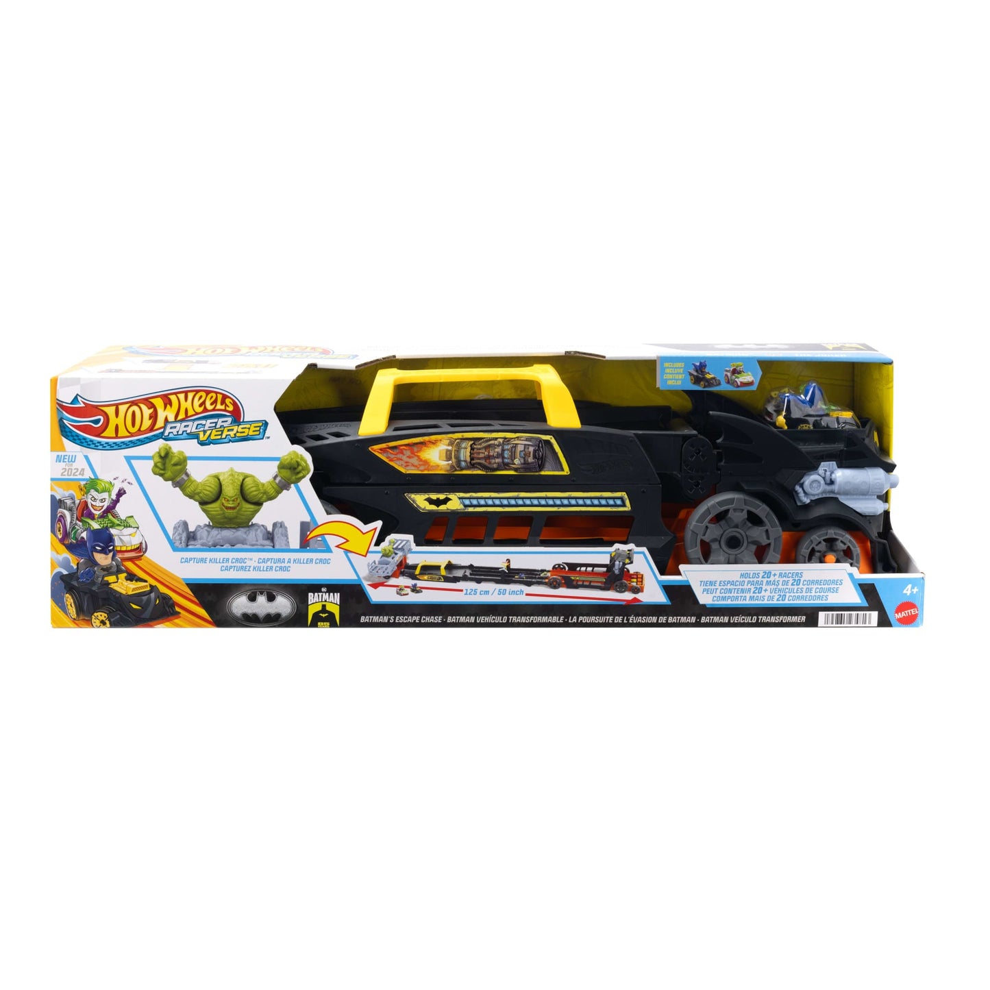 Hot Wheels-Racerverse Batman Évasion-Véhicule Avec 2Voitures en Métal