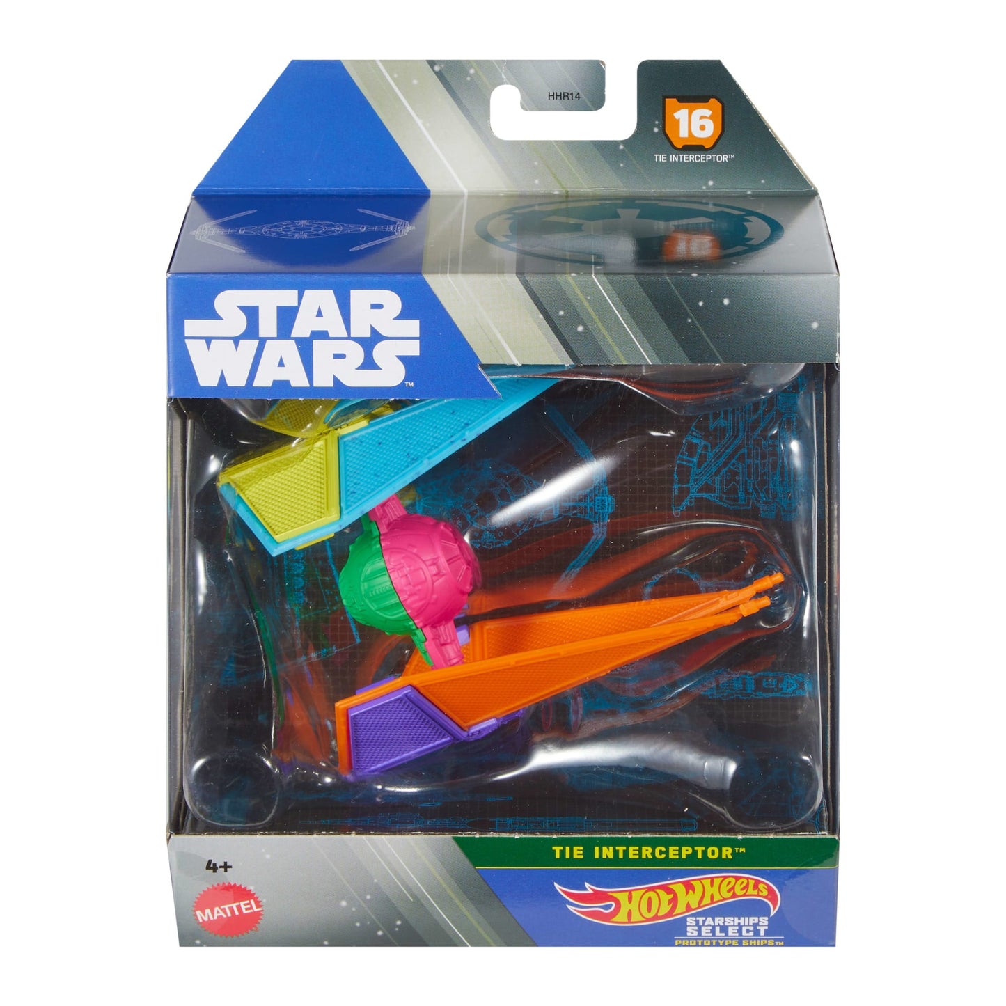Hot Wheels Collector Veículo de Brinquedo Star Wars TIE Interceptor