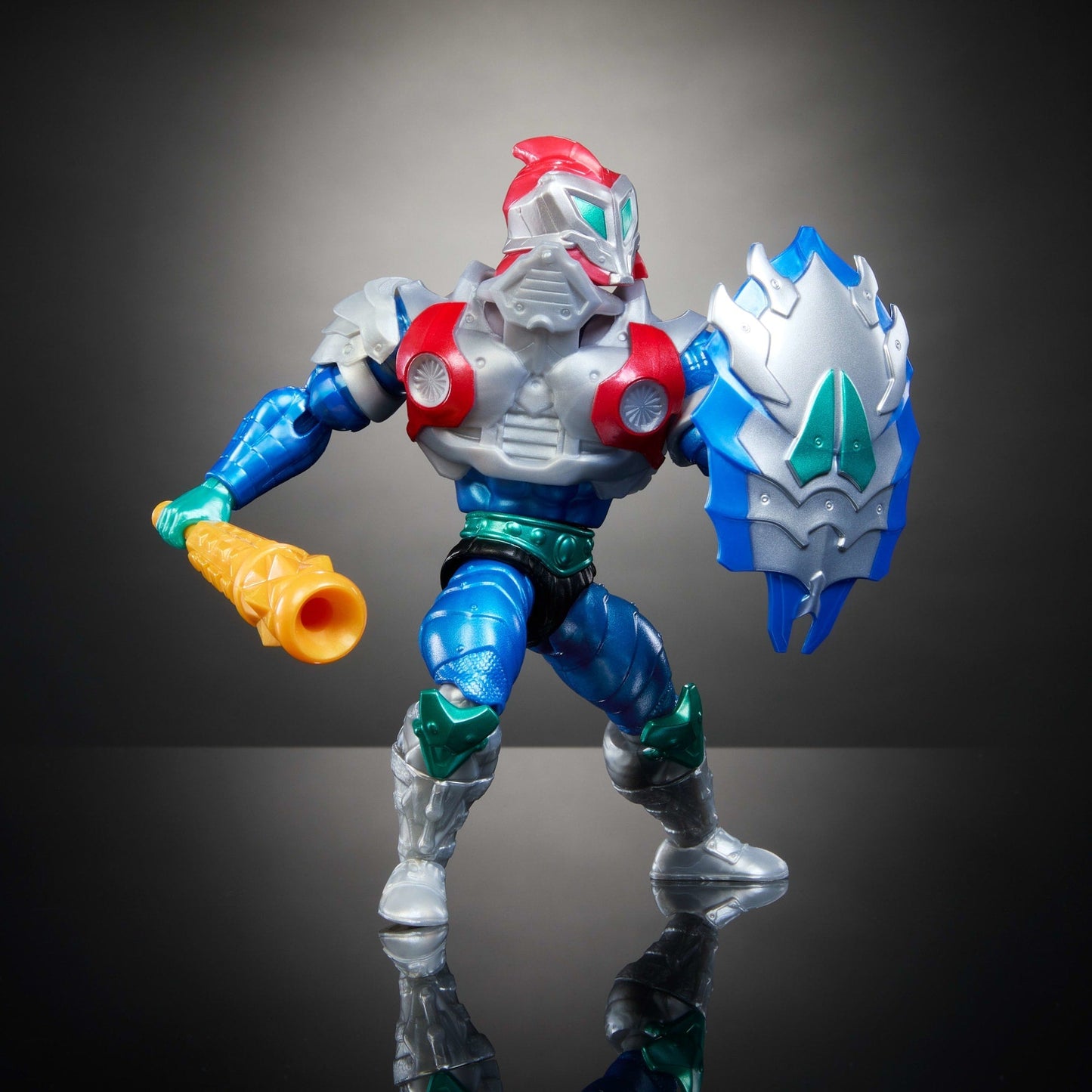 Masters of the Universe Turtles of Grayskull Figura de Acción Mekaneck de 5.5 pulgadas