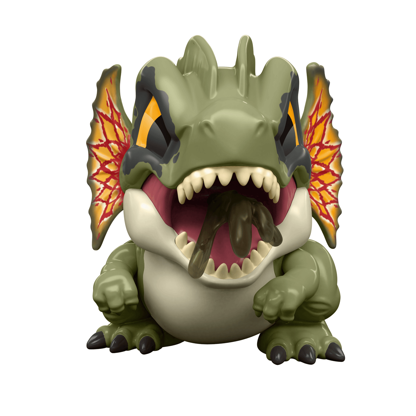 Jurassic World Dinosaurio de Juguete Dilophosaurus Bite Club Coleccionable