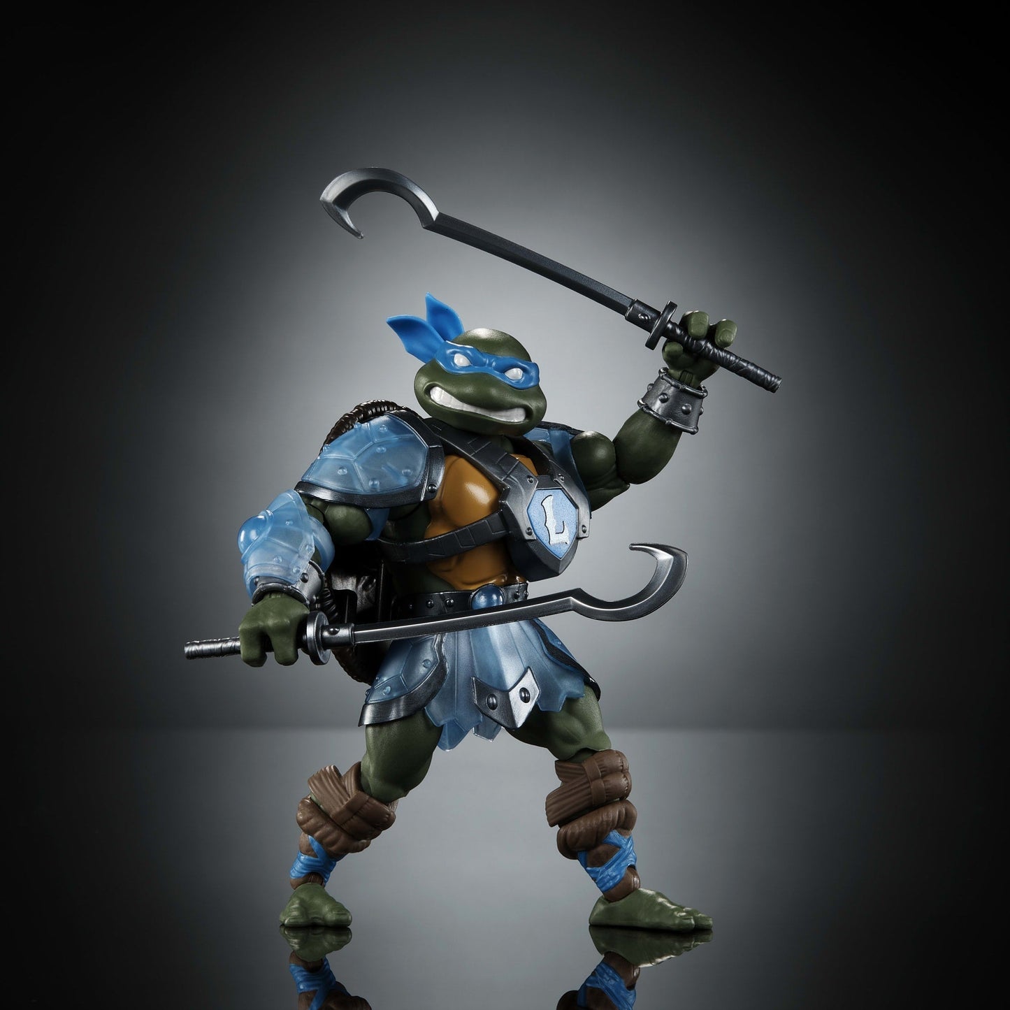 Masters of the Universe Tartarugas of Grayskull Figura de Ação Leonardo de 5.5 polegadas